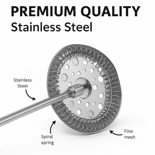 Akebonno French Press Coffee Maker - 600ml - Image 2