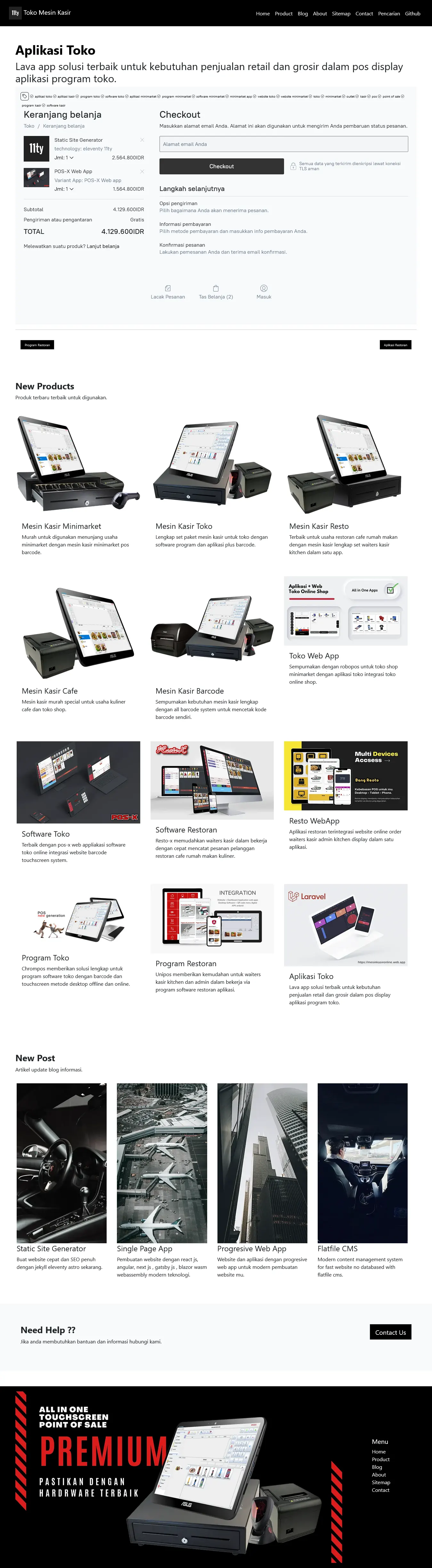 11ty eleventy online shop e-commerce ecwid